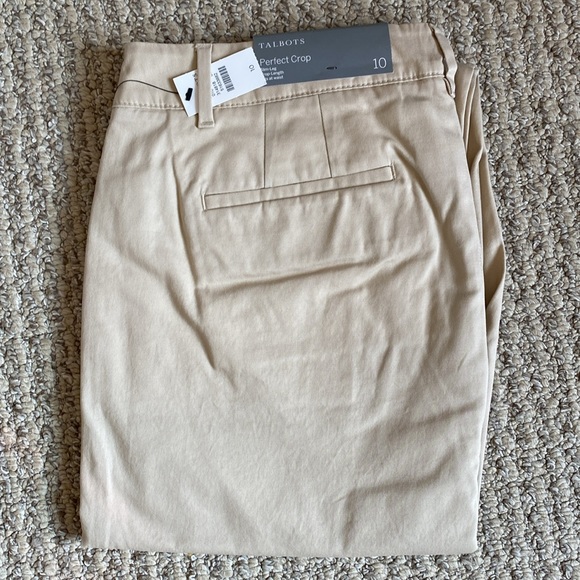 Talbots Perfect Crop - Light Tan - Picture 3 of 8